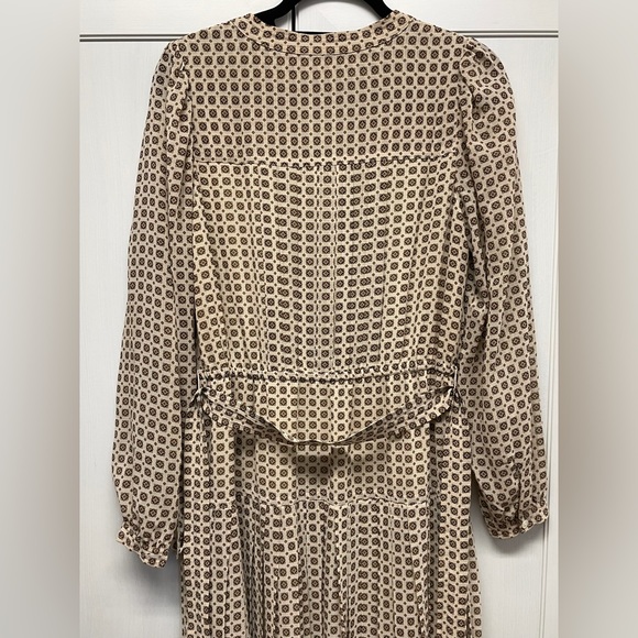 Banana Republic pleaded midi dress - Picture 10 of 11